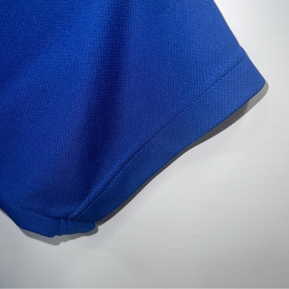 Gameface Polo Shirt Adult Extra Large Blue Short Sleeve 100% Polyester Logo Mens - Picture 9 of 15